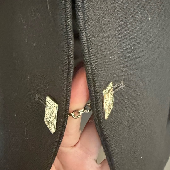 St. Kilda size 40 (10) rare wool Blazer with substantial silver accents. EVC - Picture 10 of 17